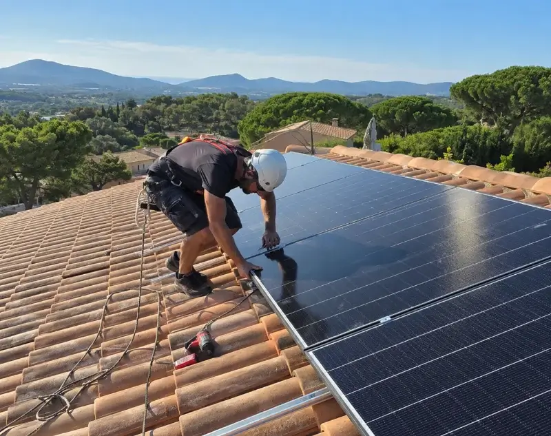 Installateur panneaux solaires Tourves — pose photovoltaïque sur toiture