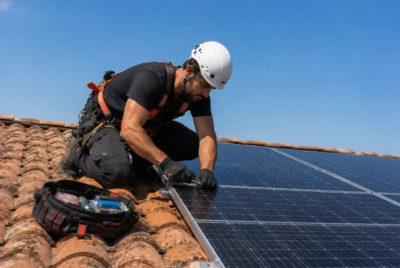 Maintenance et monitoring de panneaux solaires à Tourves